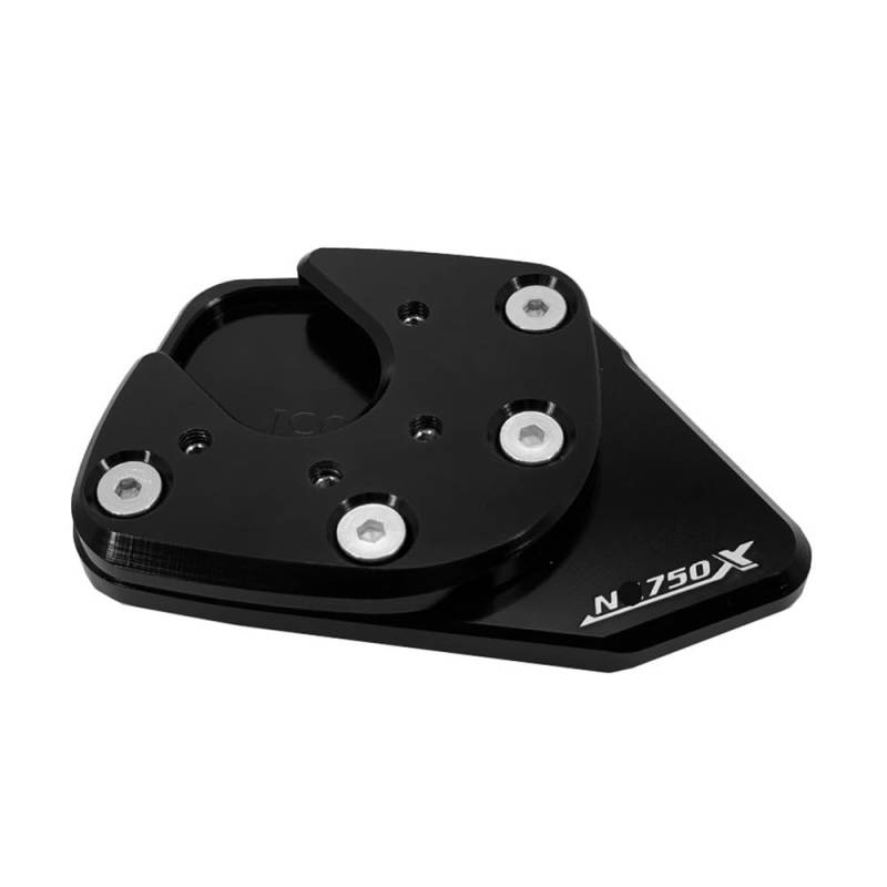 HAVEDONH Motorrad Seitenständer Verlängerungspolster Für h&ond&a NC750X NC 750X NC750 X 2017 2018 2019 Motorrad CNC Kickstand Seitenständer Ständer Erweiterung Enlarger Pad von HAVEDONH