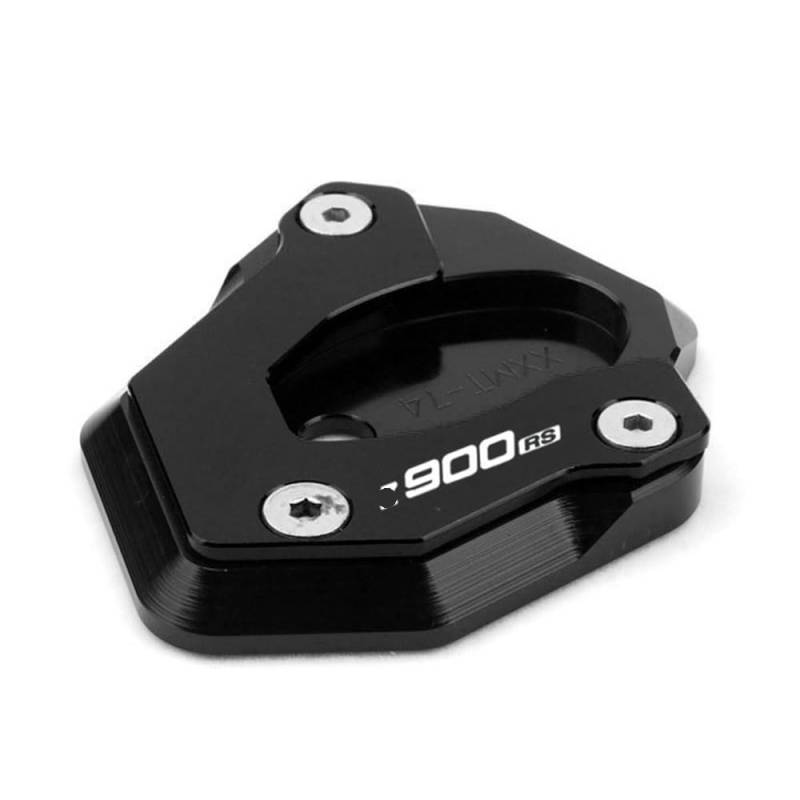 HAVEDONH Motorrad Seitenständer Verlängerungspolster Motorrad CNC Kickstand Fuß Seitenständer Verlängerung Pad Stützplatte Für Z650 Z900 Z900RS Z 650 900 2017-2023 von HAVEDONH