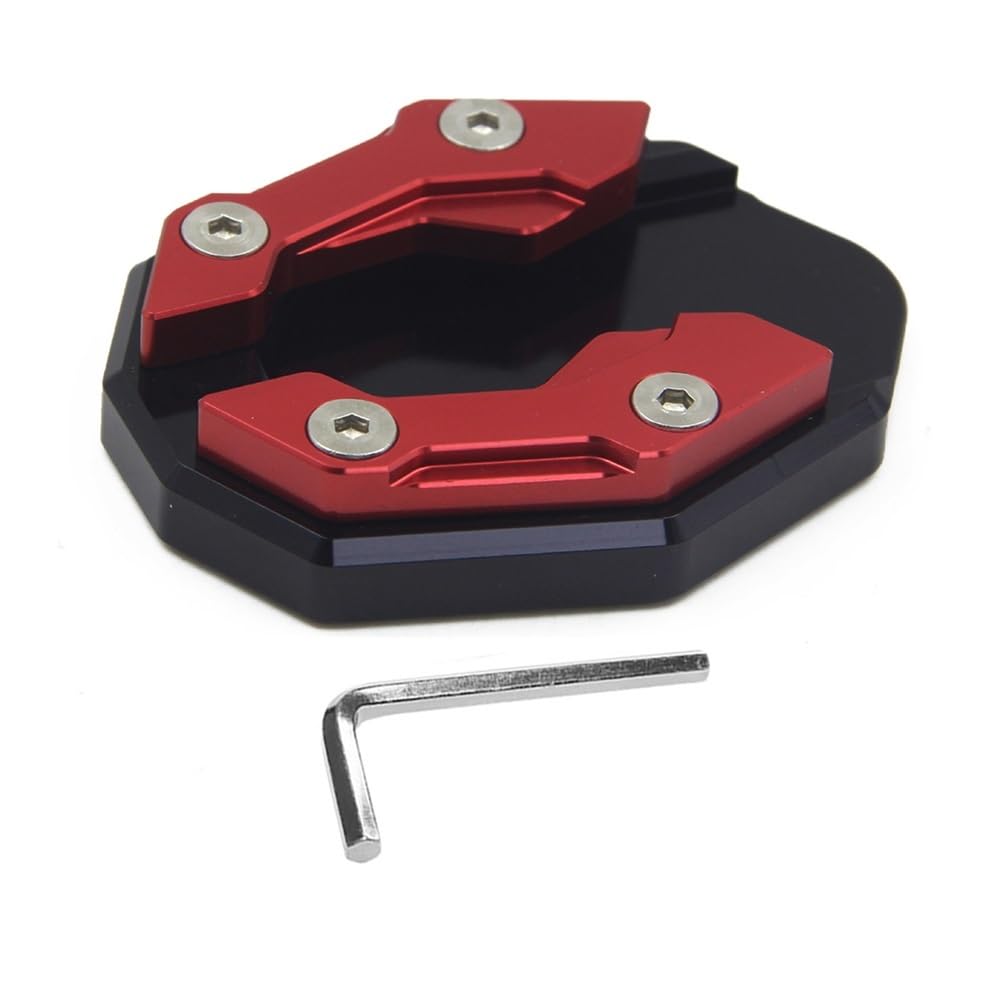 HAVEDONH Motorrad Seitenständer Verlängerungspolster Motorrad Kickstand Fuß Seite Ständer Verlängerung Pad Unterstützung Platte Für YAM&AHA NMAX155 XMAX300 MT15 2015-2021 2019-2020 von HAVEDONH