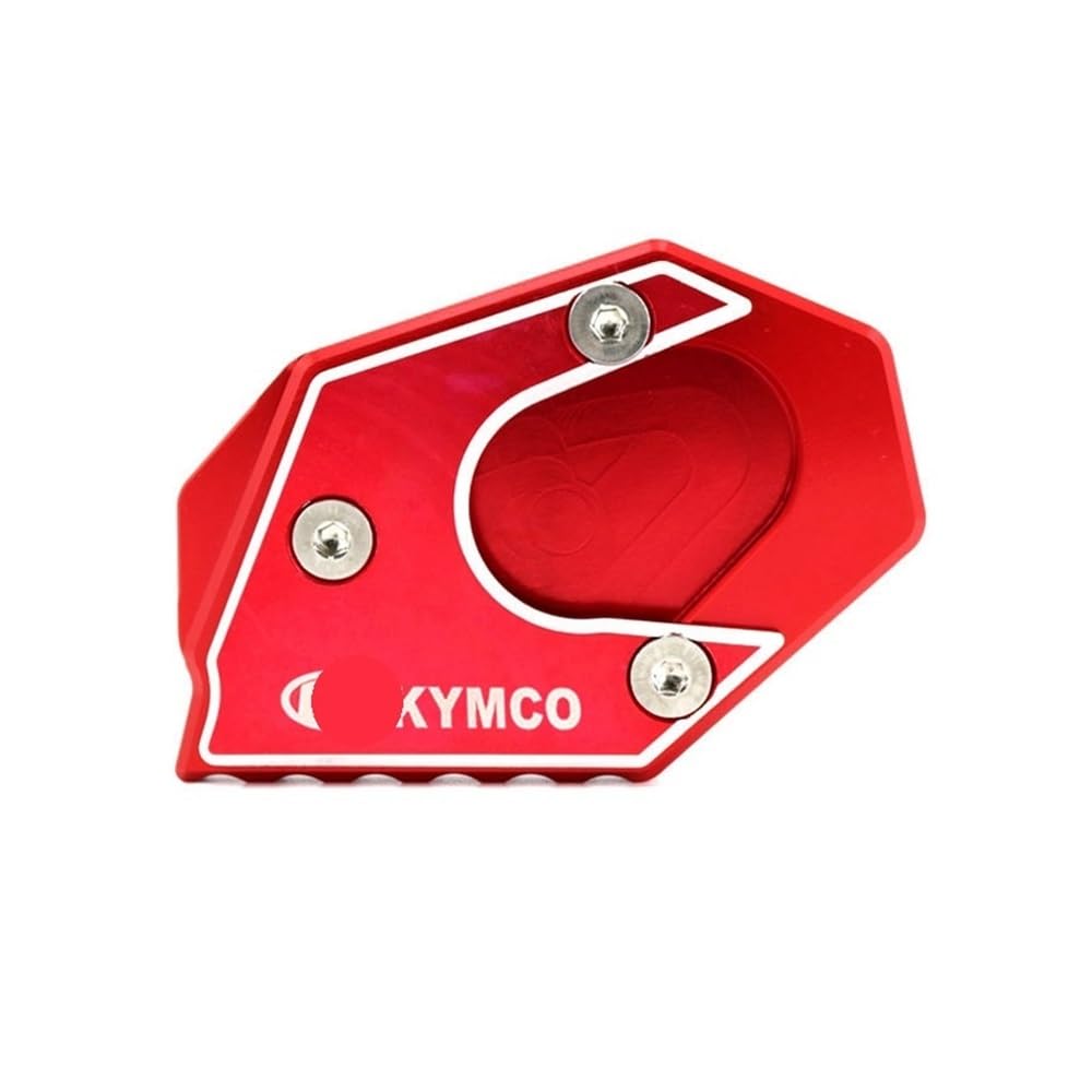 HAVEDONH Motorrad Seitenständer Verlängerungspolster Motorrad Ständer Fuß Seite Stehen Verlängerung Pad Unterstützung Platte Vergrößern Für KYMCO Xciting 250 300 400 Xciting250 Xciting300 von HAVEDONH