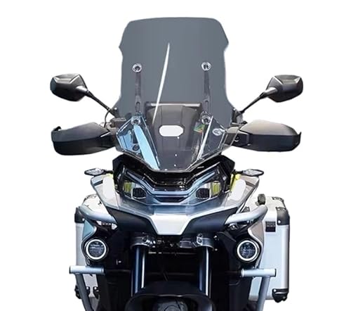 HAVEDONH Motorrad Windschutzscheibe 800 MT Windschutzscheibe Motorrad Bildschirm Sport Windschutzscheibe Für CFM&OTO 800MT MT800 Erhöhen Höhe Frontscheibe Windabweiser von HAVEDONH