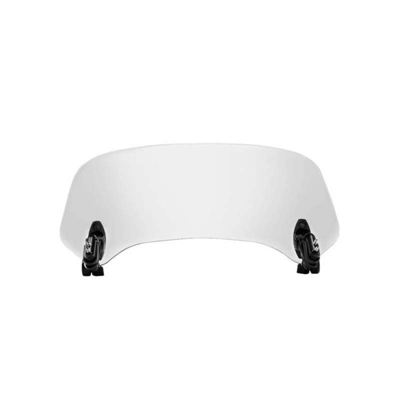 HAVEDONH Motorrad Windschutzscheibe Motorrad Windschutzscheibe Clamp-On Variable Universal Windschutzscheibe Spoiler Verlängerung Für B&M&W Windschutzscheibe Für R1200GS F800GS Für YAM&AHA von HAVEDONH