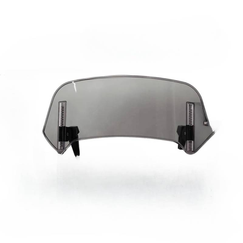 HAVEDONH Motorrad Windschutzscheibe Motorrad Windschutzscheibe Clamp-On Variable Universal Windschutzscheibe Spoiler Verlängerung Für B&M&W Windschutzscheibe Für R1200GS F800GS von HAVEDONH