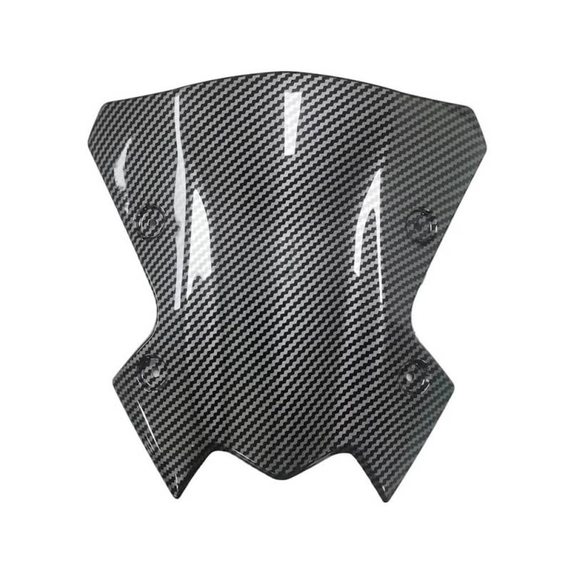 HAVEDONH Motorrad Windschutzscheibe Motorrad Windschutzscheibe Windschutz Für Ka&wasa&ki Z900 2020-2022 2023 Vorne Kunststoff Wind Schild Bildschirm Deflektoren Carbon Look von HAVEDONH