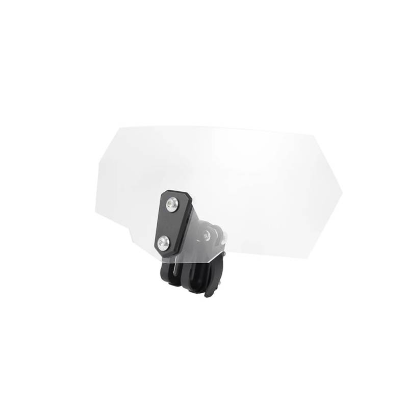 HAVEDONH Motorrad Windschutzscheibe Universal Motorrad Riser Clip Auf Windschutzscheibe Verlängerung Spoiler Air Deflektor Für B&M&W R1200GS von HAVEDONH