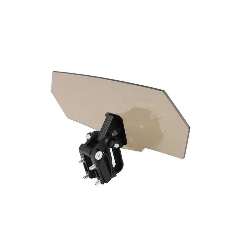 HAVEDONH Motorrad Windschutzscheibe Universal Motorrad Riser Clip Auf Windschutzscheibe Verlängerung Spoiler Air Deflektor Für B&M&W R1200GS von HAVEDONH