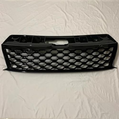 Auto Front Kühlergrill Gitter für VW For Amarok V6 2015-2021,Frontgrill Auto Oberen Stoßstange Haube Mesh Kühlergrill Sportgrill von HAVERN