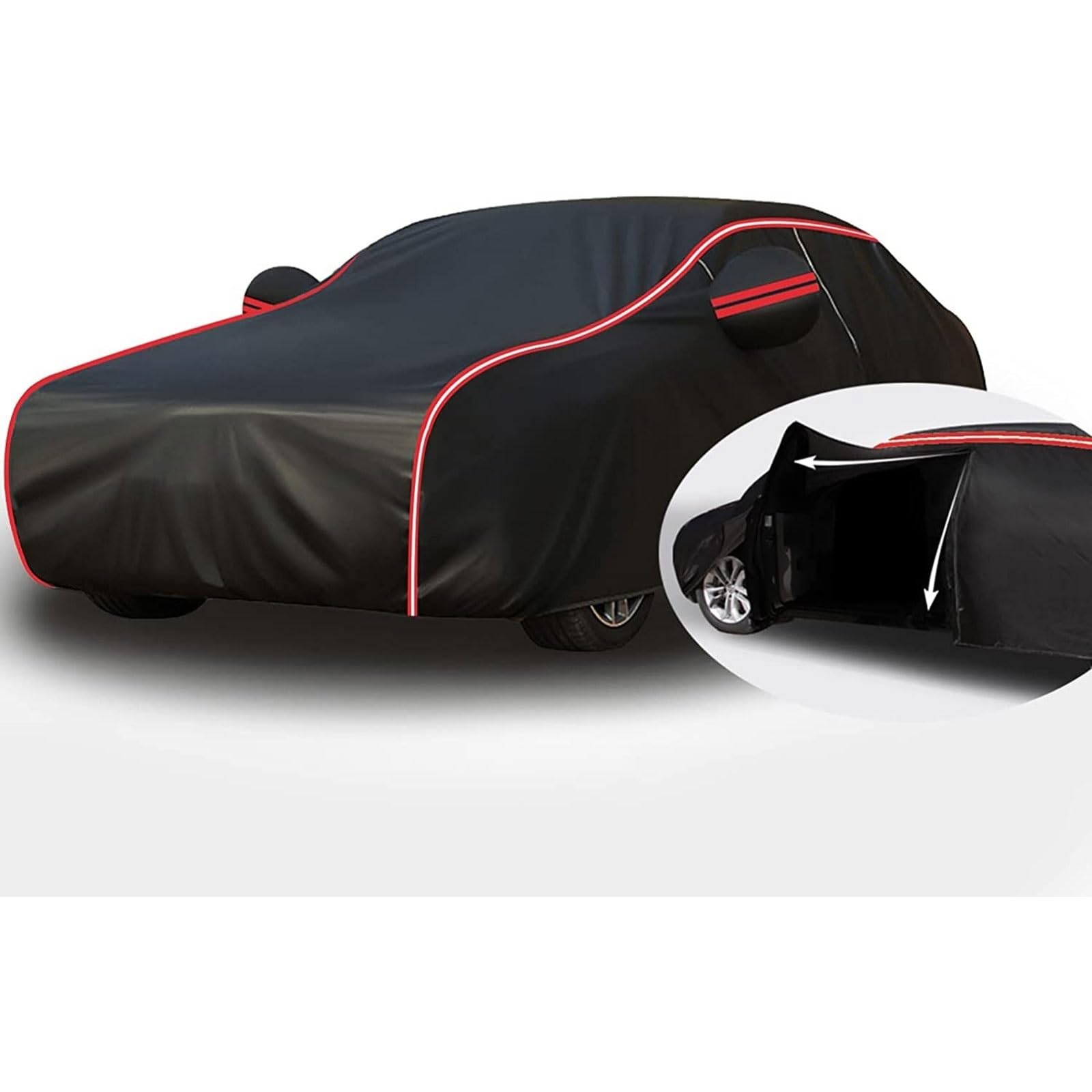 Autogarage Abdeckung Hagelschutz Kombi für Seat Ibiza, Outdoor Wasserdicht，Abdeckplane Winter Sommer,Allwetterschutz Im Freien，Atmungsaktiv, UV-beständig (Color : 2, Size : with Cotton) von HAVERN