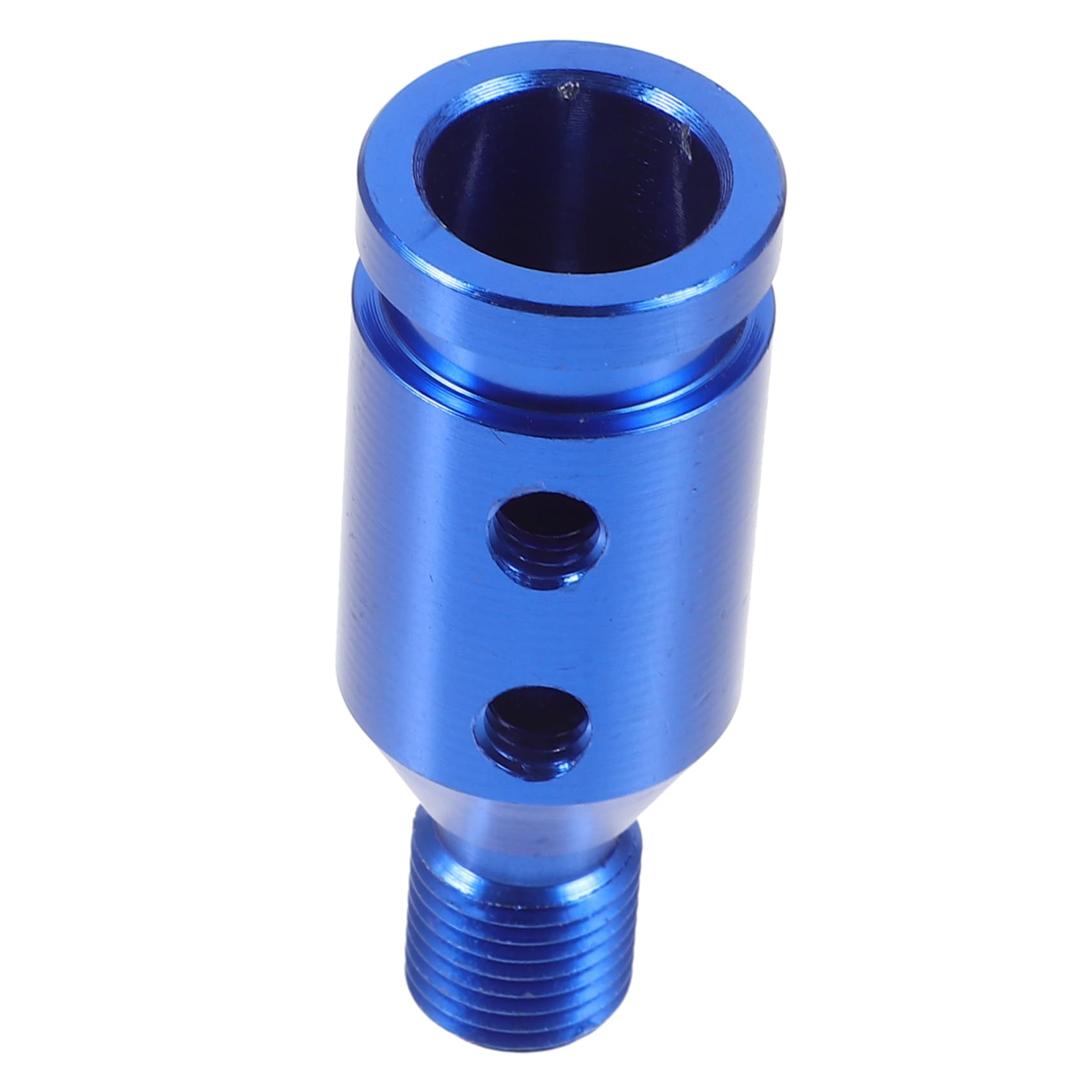 HAWILLOSCH 1 Satz Getriebekopfzubehör Auto Versorgung Adapter Für Manuelle Gangschaltung Adapter Für Shifter Halter Für Manuelle Gangschaltung Auto-schaltknauf-adapter Aluminiumlegierung Blue von HAWILLOSCH