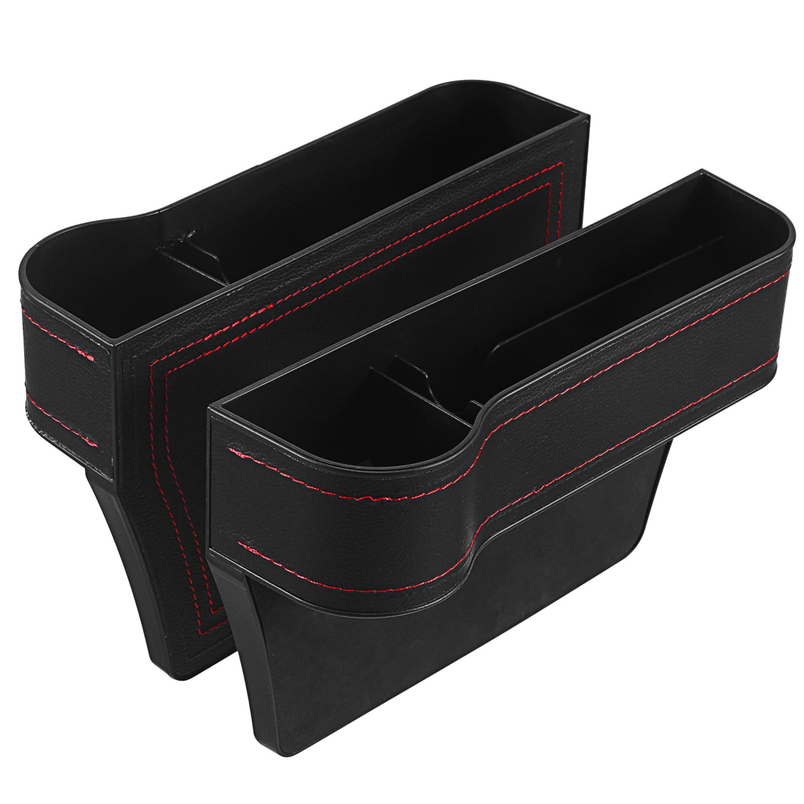 HAWILLOSCH 2 Stk für Autositze Auto-Cup-Organisator Seitlicher Stauraum am Sitz seat gap plug car seat storage box Organizer für Kfz-Konsolen Auto-Vordersitz-Organizer von HAWILLOSCH