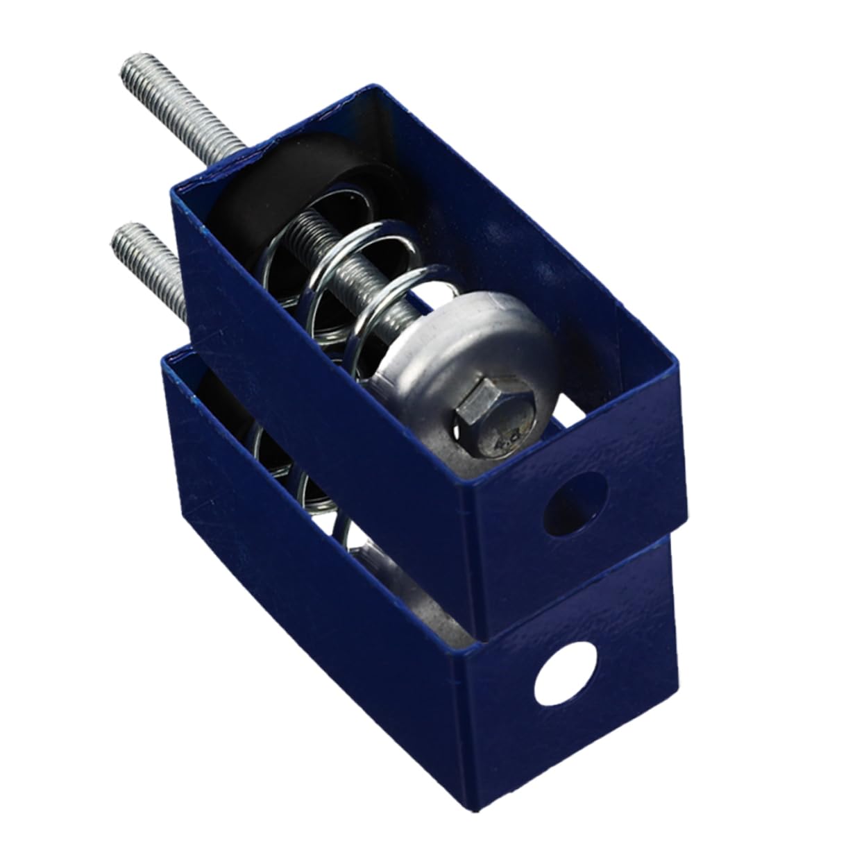 HAWILLOSCH 2st Stoßdämpfer Des Gebläsekonvektors Federisolator Geräte, Um Nachbarn Zu Ärgern Deckenschwingungsdämpfende Halterung Vibrationsisolatorbefestigung Verzinkter Stahl Blue von HAWILLOSCH