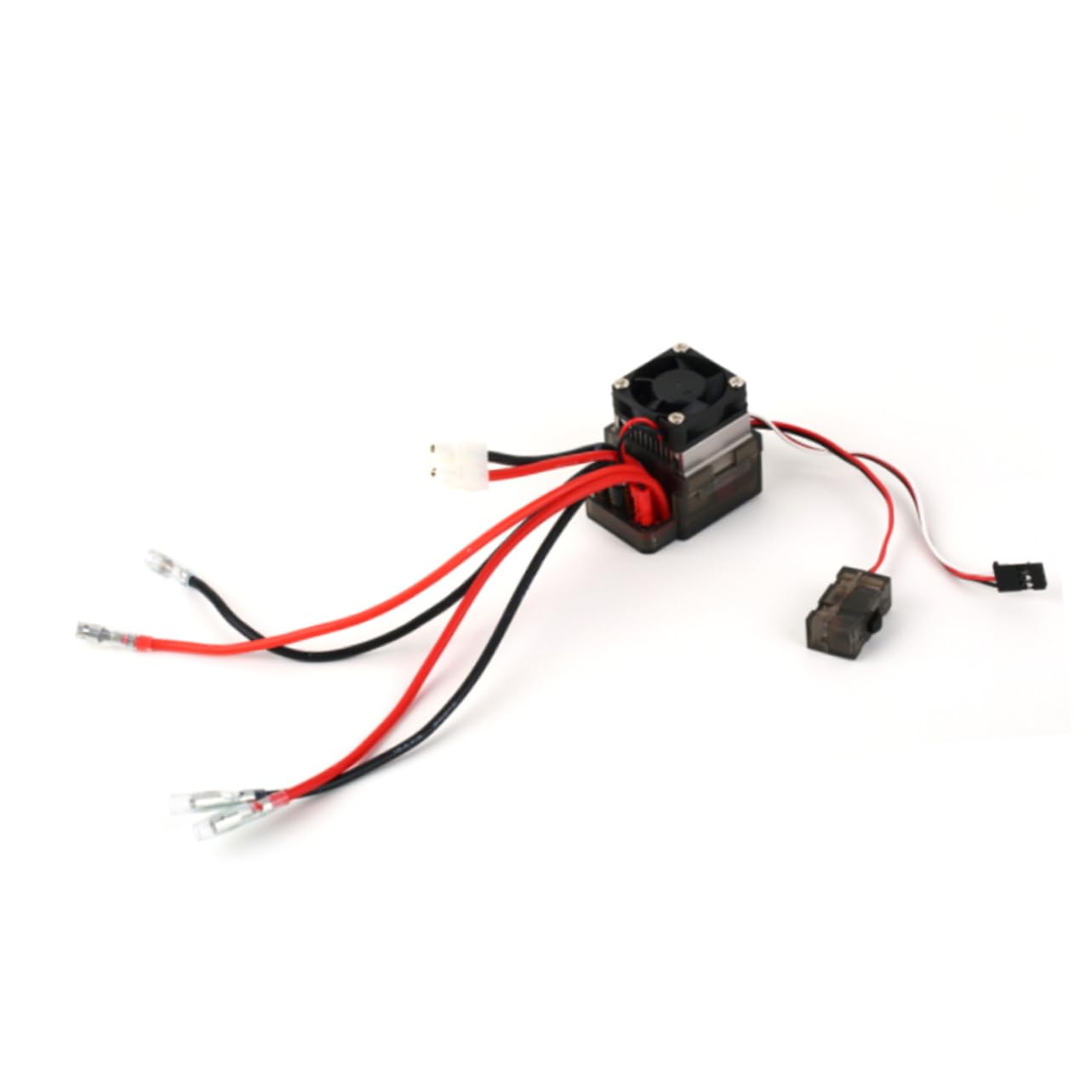 HAWILLOSCH 72 16V Hochspannung 320A Gebürsteter Zweiwege ESC Controller Mit Bremse/Lüfter Für RC Auto/Boot Drahtloser Ferngesteuerter Auto Trennschalter von HAWILLOSCH