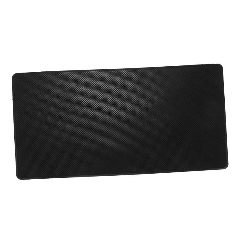 HAWILLOSCH Auto Anti-rutsch-Matte Telefon-pad Griffpolster Telefonpad Fürs Auto rutschfeste Montageunterlage rutschfeste Armaturenbrettauflage Armaturenbrett Matte Handy Matte PVC Black von HAWILLOSCH