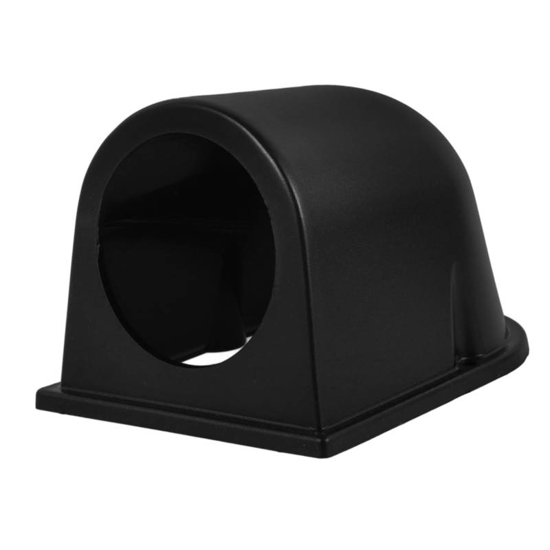 HAWILLOSCH Einzelmessgerät Halterung Single Hole Dash Gauge Pod Mount Holder Für Armaturenbrett Kfz Messgeräte Universal Halterung ABS Schwarz von HAWILLOSCH