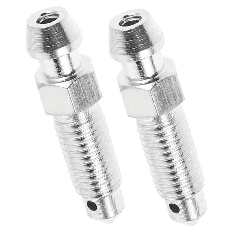 HAWILLOSCH Entlüftungsventil Für Motorräder M7*1 Bleed Screw Für Druckentlastungsventil Für Bremsen Und Ölablass Hochwertiges Zubehör Für Frontgabelteile von HAWILLOSCH