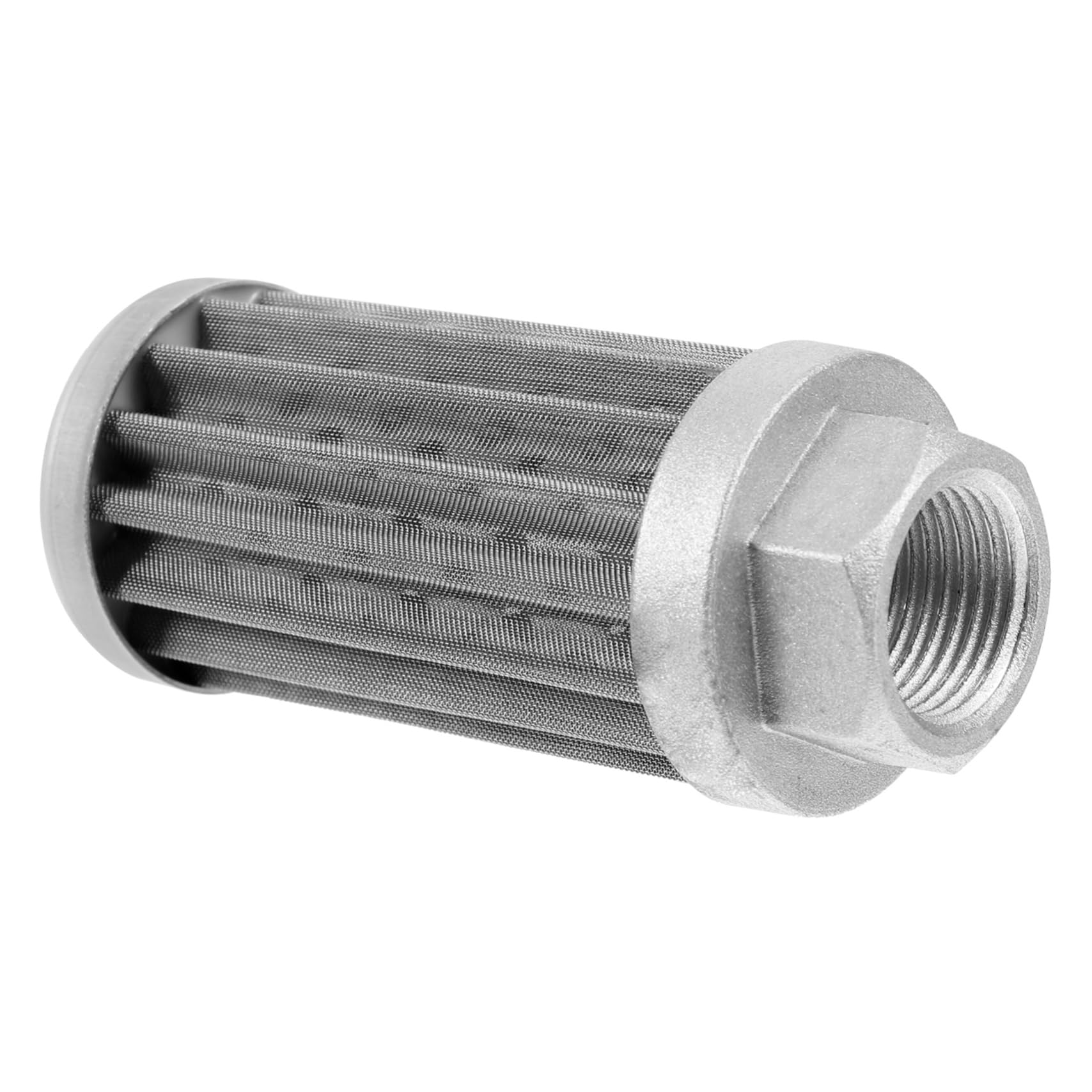 HAWILLOSCH Hydraulikfilter oil filter oelfiler Filterpatrone Partikelfilter Hydraulik Ölfilter Stromgenerator Fahrzeug-Saugsieb Ölsieb für Fahrzeuge Generator-Ansaugsieb Eisen Silver von HAWILLOSCH