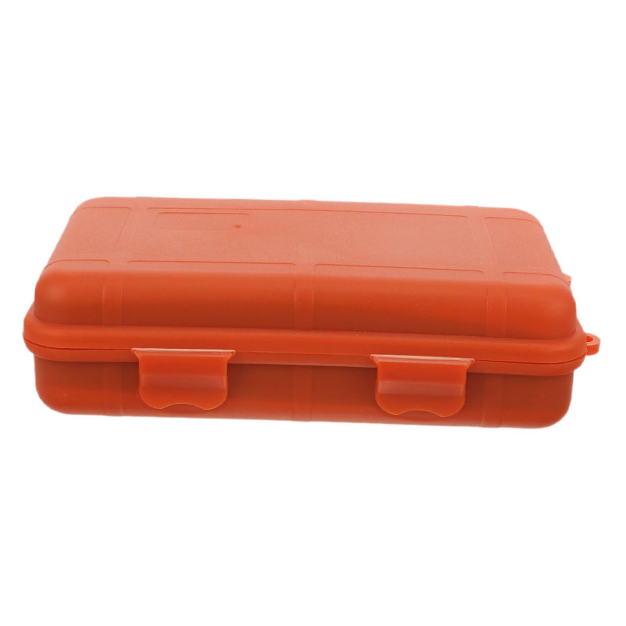 HAWILLOSCH Kasten Überlebensbox im Freien camping Organizer für Outdoor-Werkzeuge Überlebens-Aufbewahrungsbehälter Organizer für Überlebensgeräte Plastik Orange von HAWILLOSCH