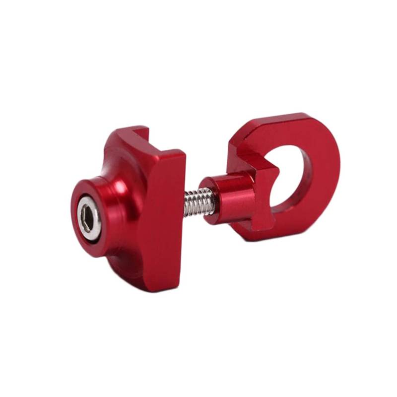 HAWILLOSCH Kettenspanner Befestigungsschraube Set Für Single Speed Fixie Fahrräder Rot Robuste Und Langlebige Schraube Für Eine Sichere Kettenspannung Und Optimale Leistung von HAWILLOSCH