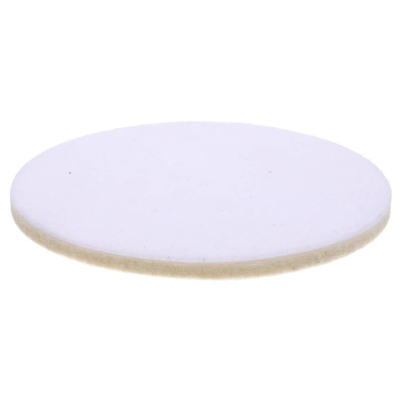 HAWILLOSCH Polierscheibe polierpads polishing pad politur auto detailer auto Lackoberfläche Autopflegepads Detaillierung von Autoprodukten Autozubehör Pads für die Autoaufbereitung Garn Weiß von HAWILLOSCH