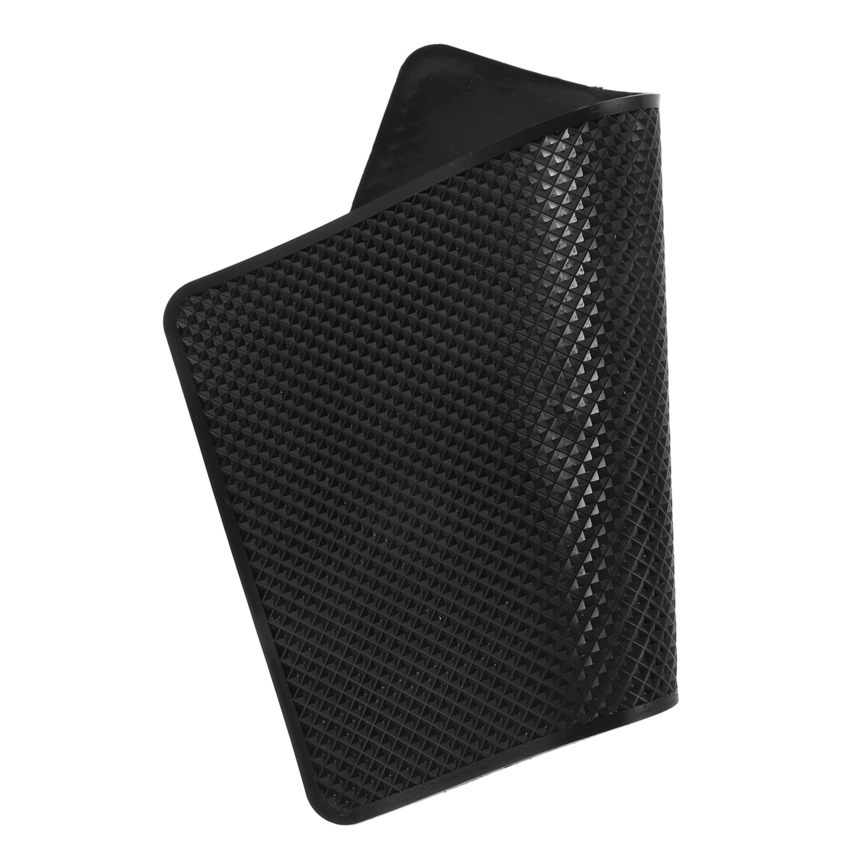 HAWILLOSCH Rutschfestes Auto Pad Anti Rutschmatte Auto Armaturenbrett Halterung Organizer Für Handy Schlüssel Brillen Geldbörse Schwarz von HAWILLOSCH