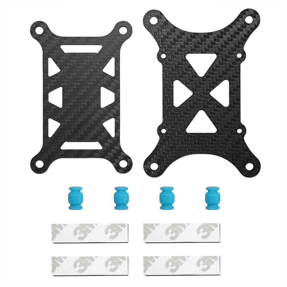 HAKW’S WORK Vibration Dampening Board, Anti-Vibration Damping Board Kit Shock Absorber for Flight Control Pixhawk APM PX4 KK etc. von HAWK'S WORK