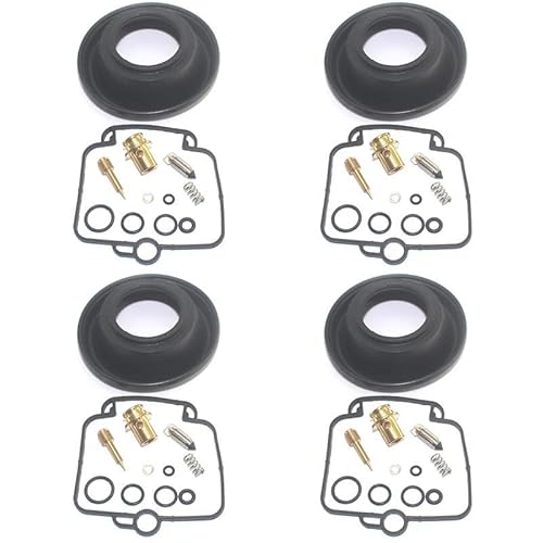 4er-Set für GSX-R 750 1990–1991 GSX-R 750 W 1992–199 GSXR750 GSXR 750 Kolbenmembran des Motorrad-Vergaser-Reparatursatzes (4 Set) von HAYGTRE