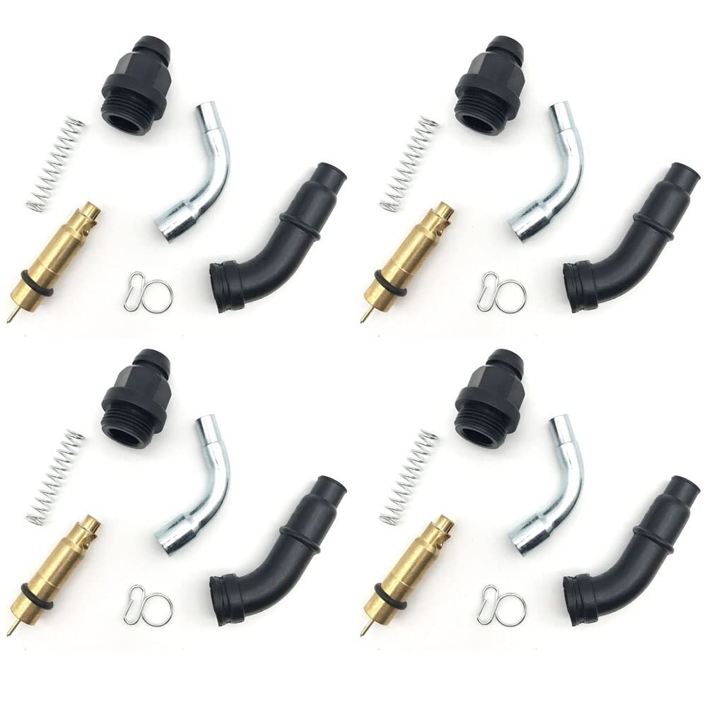 Motorrad-Vergaser-Choke-Kabel-Reparatursatz, Umbau-Teile für Rancher Foreman FourTrax 350 400 300 450 TRX300 TRX400 TRX450 (4 SET) von HAYGTRE