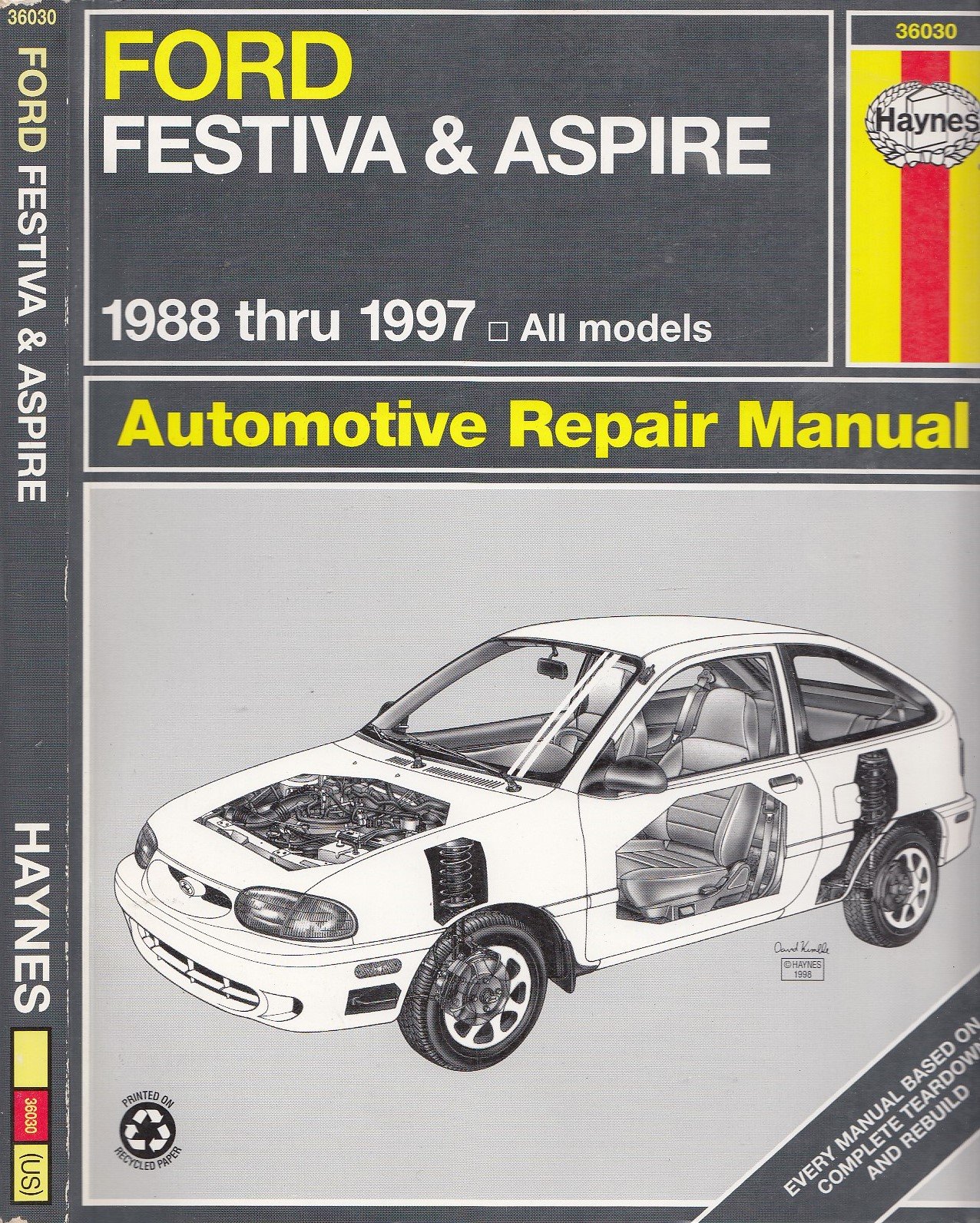 Ford Festiva and Aspice, 1988-1997 (Haynes Manuals) von HAYNES