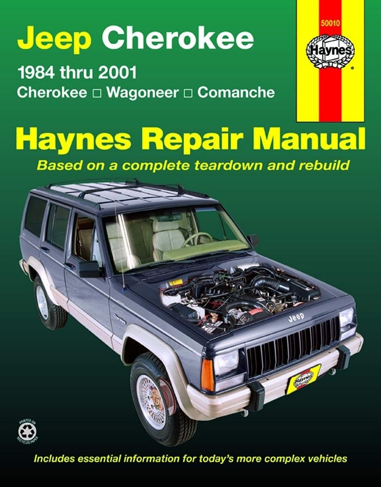 Jeep Cherokee: 1984 thru 2001 - Cherokee - Wagoneer - Comanche (Haynes Repair Manual) von Haynes