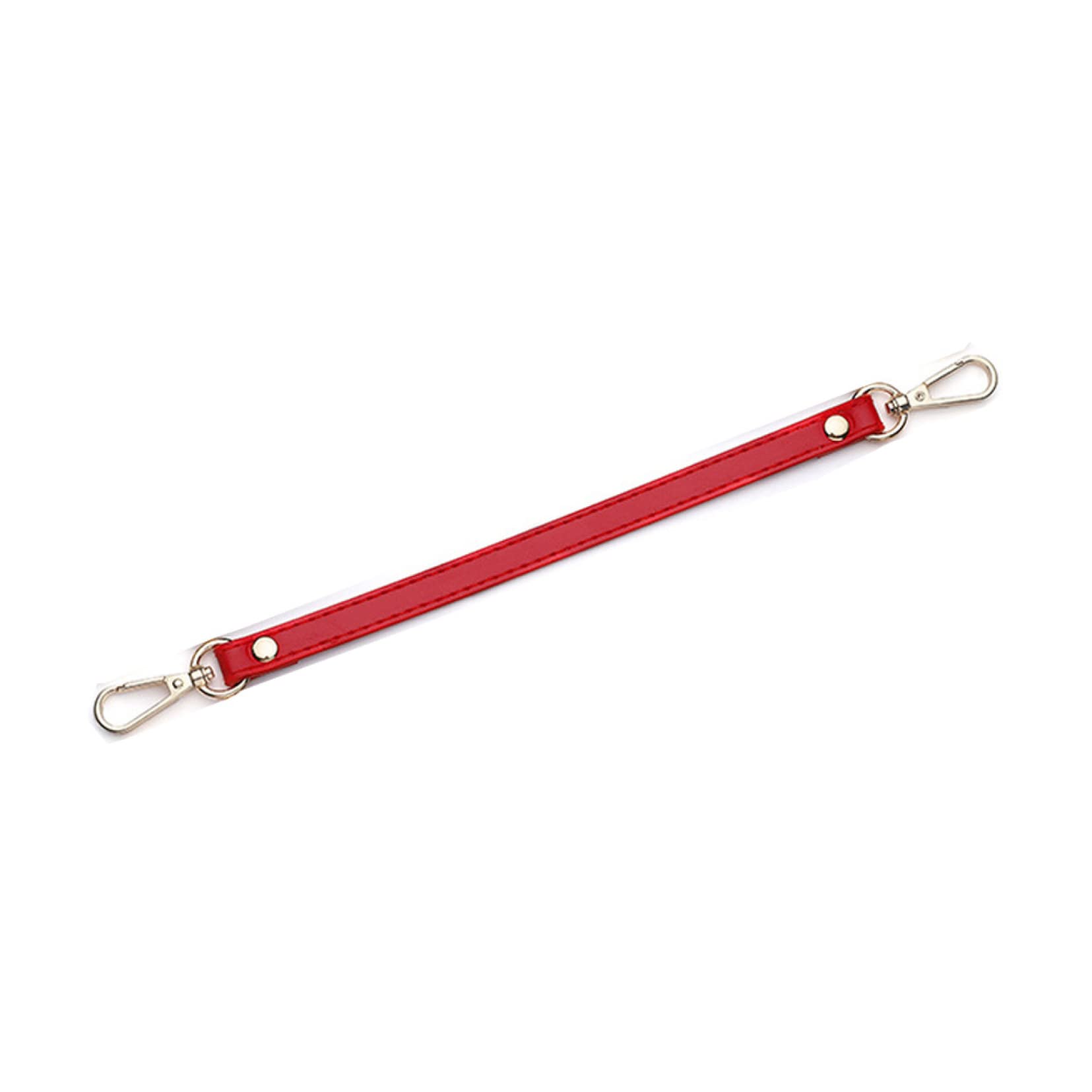 Ersatz-Kettenriemen, 11In Mini Short PU Leather Shoulder Strap Extender Handbag Handle Belt DIY Purse Chain Replacement Bag Straps Accessories(Red) von HBALDTEDC