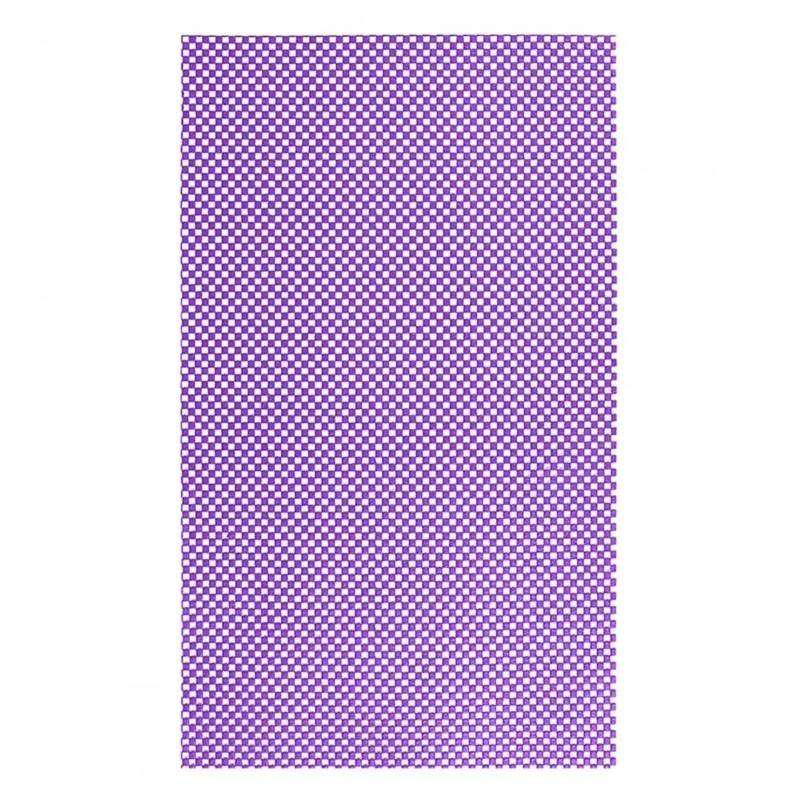 rutschfeste Teppichunterlage, Teppich Anti-Rutsch-Unterlage 2PCS große Regal Liner PVC kann geschnitten Werden Küchengeschirr(Purple) von HBALDTEDC