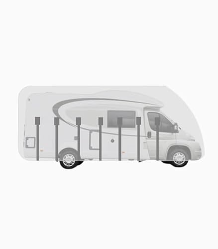 Atmungsaktive Schutzhülle für Teilintegrierter Wohnmobile Reisemobile (LxBxH 8.00x2.30x2.60m) von HBCOLLECTION