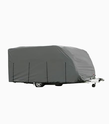 HBCOLLECTION Atmungsaktiv Stabil Schutzhülle für Wohnwagen 5,20 m Länge (2,25 x 2,20 m/Breite x Höhe) von HBCOLLECTION