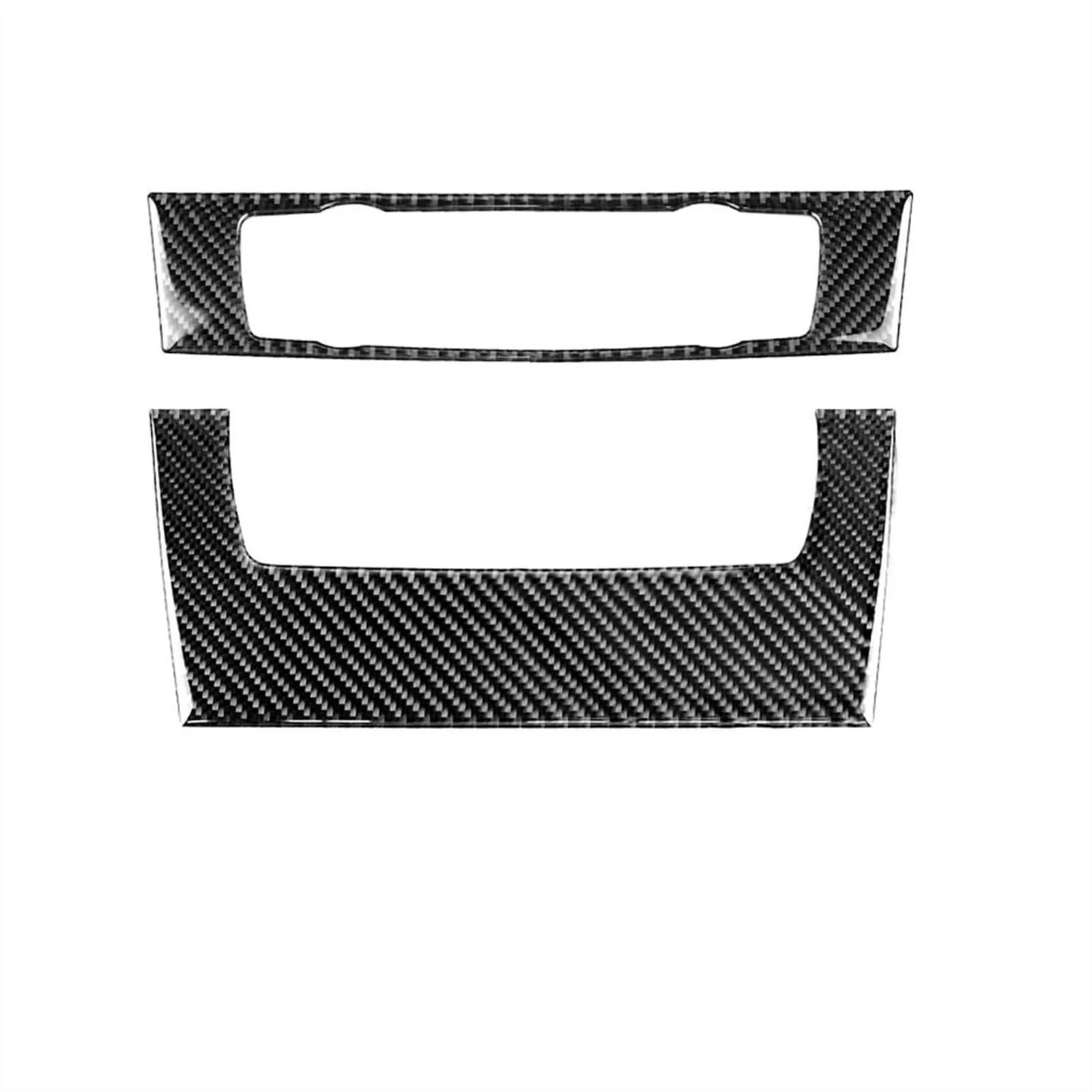 HBIS CD-Panel Dekorative Kompatibel Mit E92 2005 2006 2007 2008 2009 2010 2011 2012 Auto-Mittelkonsolenverkleidung Dekorative Abdeckung Auto-CD-Verkleidung Dekorative Abdeckung(Type B) von HBIS