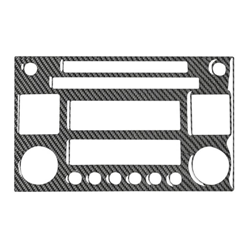 HBIS CD-Panel Dekorative Kompatibel Mit Nissan Für 350Z 2003 2004 2005 2006 2007 2008 2009 Autoinnenraumklimaanlage CD-Steuerung Dekorrahmen Autozubehör von HBIS