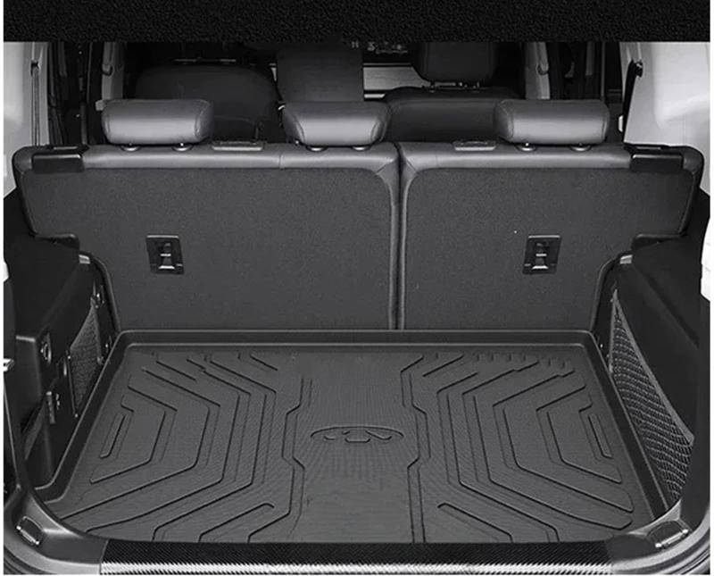 HBIS Kofferraumwanne Kompatibel Mit Chery Für Jetour T2 2023 2024, Kofferraumwanne, Kofferraummatte, Bodenschutz, Fahrzeugteppichzubehör, Kofferraummatte(Trunk Cushion) von HBIS