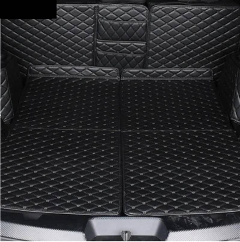 HBIS Kofferraumwanne Kompatibel Mit Ford Für Explorer 7 Sitz 2011 2012 2013 2014 2015 2016 2017 2018 2019 Kofferraummatte Liner Schutz Teppichmatte Autozubehör(Black) von HBIS