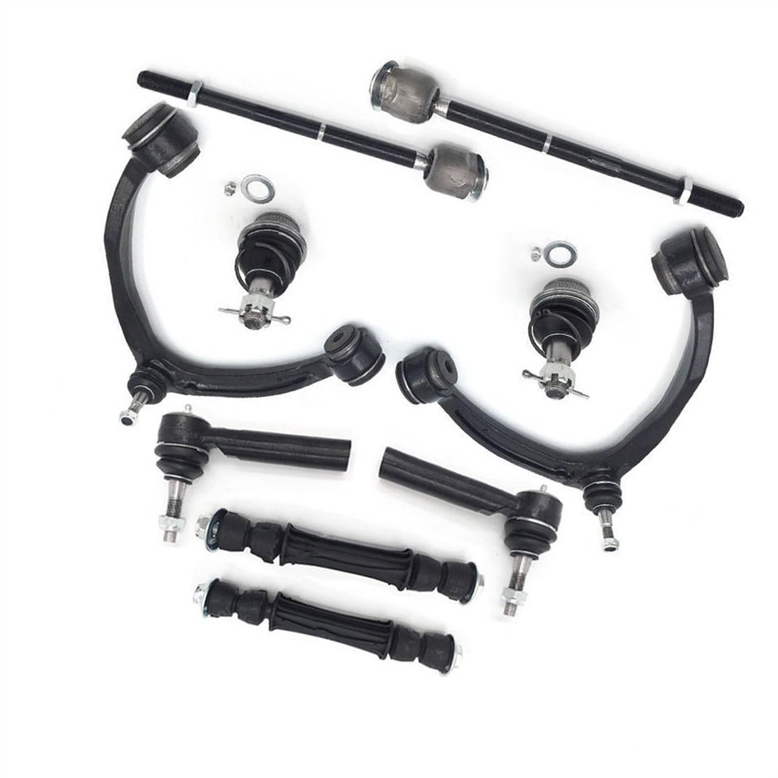 HBIS Kompatibel Mit GMC Für Sierra 1500 2008–2013 Für Yukon XL 1500 2007–2014. Vorderer Oberer Querlenker, Kugelgelenk, Stabilisator, Spurstangenköpfe-Kits Querlenker Auto von HBIS