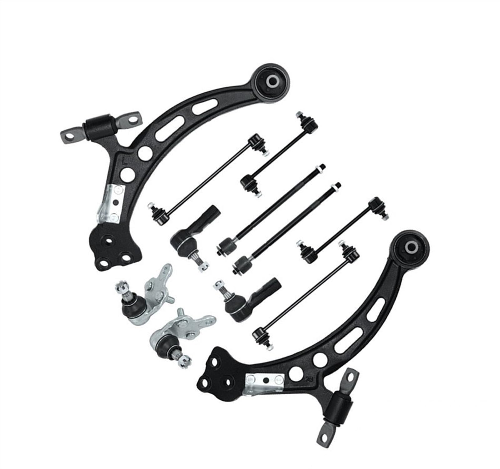 HBIS Kompatibel Mit Lexus Für ES300 1997 1998 1999 2000 2001, Vorderer Unterer Querlenker, Stabilisatorverbindung, Spurstange, Querlenker, Querlenker 4806806040 Querlenker Auto von HBIS