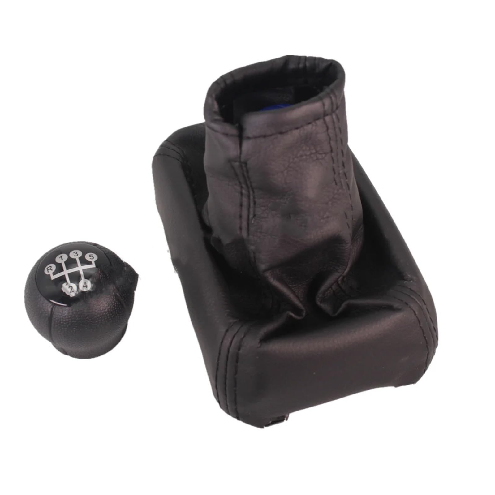 HBIS Kompatibel Mit Opel Für Corsa B 1993 1994 1995 1996 1997 1998 1999 2000. 5-Gang-Schaltknauf Im Auto-Stil Mit Manschette Auto Zubehör(Gear knob Boot) von HBIS