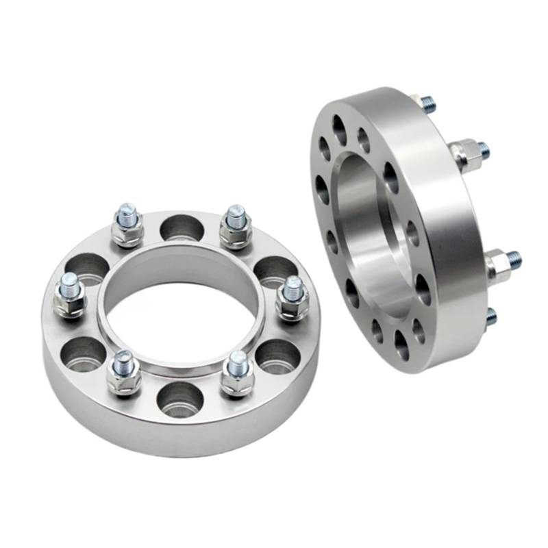 Kompatibel Mit Toyota Für Hilux 1990–2014 2015 2016 2017 2018 2019, 2 Stück Spurverbreiterung Adapter PCD 6 X 139,7 CB 106 Mm 6 Lug Spurverbreiterung Adapter Auto-Rad-Distanzscheiben(60mm) von HBIS