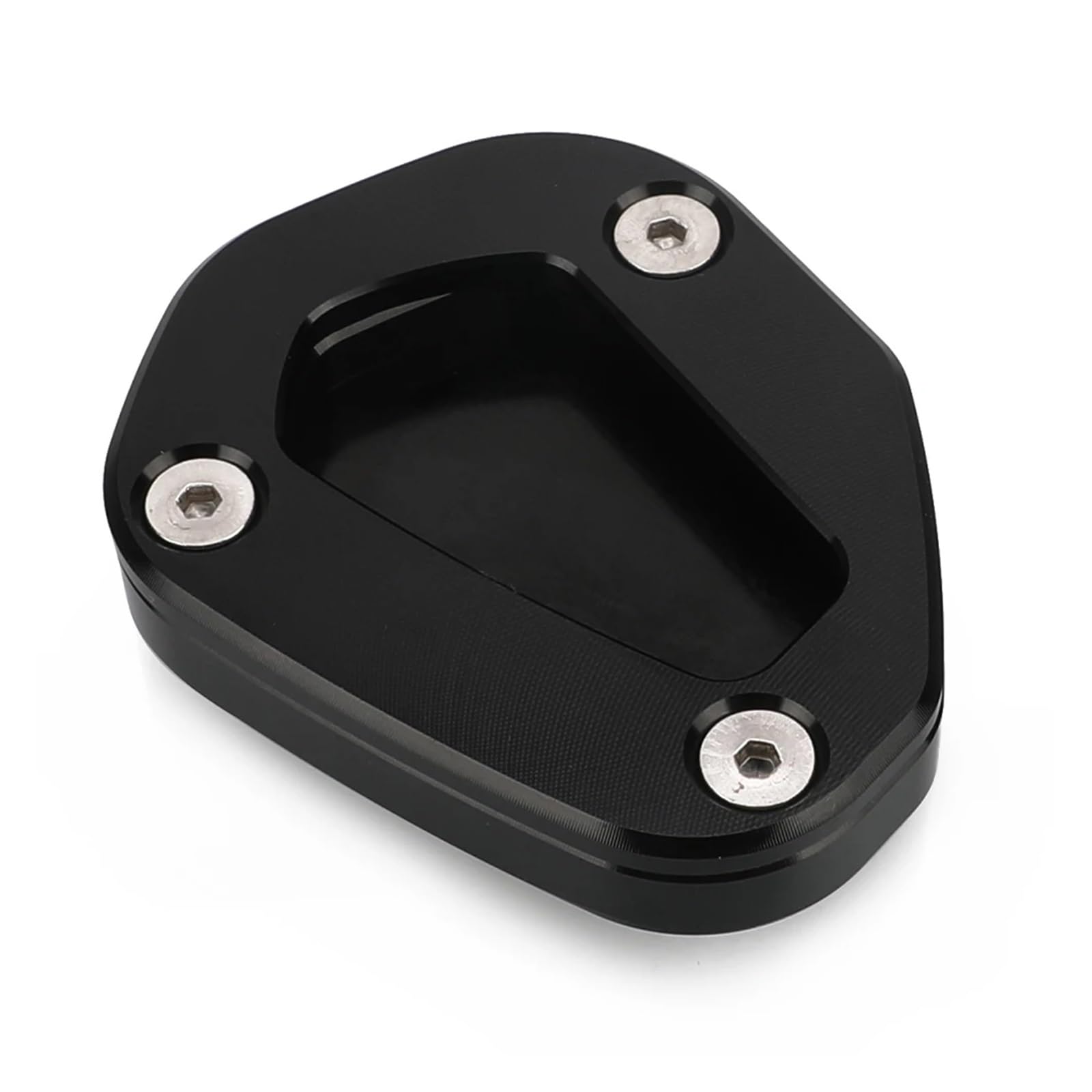 FÜR H&onda NT700V Für DEAUVILLE ABS 2006-2016 Motorrad Kickstand Extender Fuß Seitenständer Platte Rutschfeste Vergrößerte Stützbasis(Black 1) von HBJzxlOK