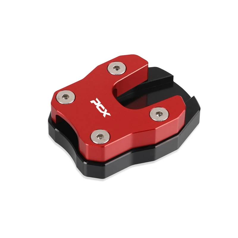 FÜR H&onda PCX 125 150 160 PCX125 PCX150 PCX160 2016-2023 Motorrad Fußstützplatte Seitenständer Vergrößerungsverlängerung(Red 1) von HBJzxlOK