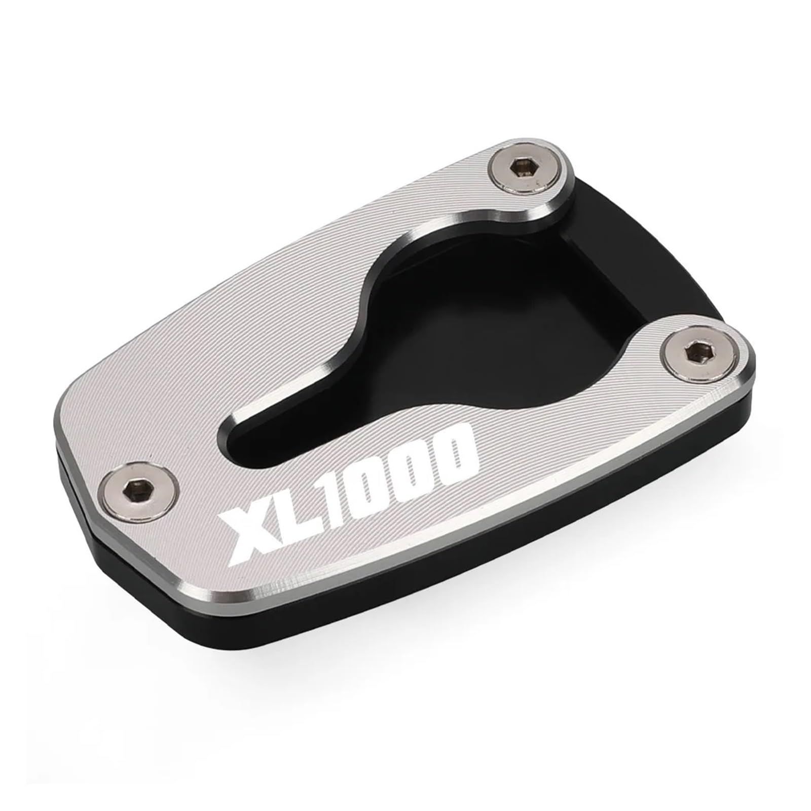 FÜR H&onda XL1000V Für VARADERO 2003-2011 CNC Motorrad Fußstütze Verlängerung Seitenständer Vergrößern Unterstützung(Silver 3) von HBJzxlOK