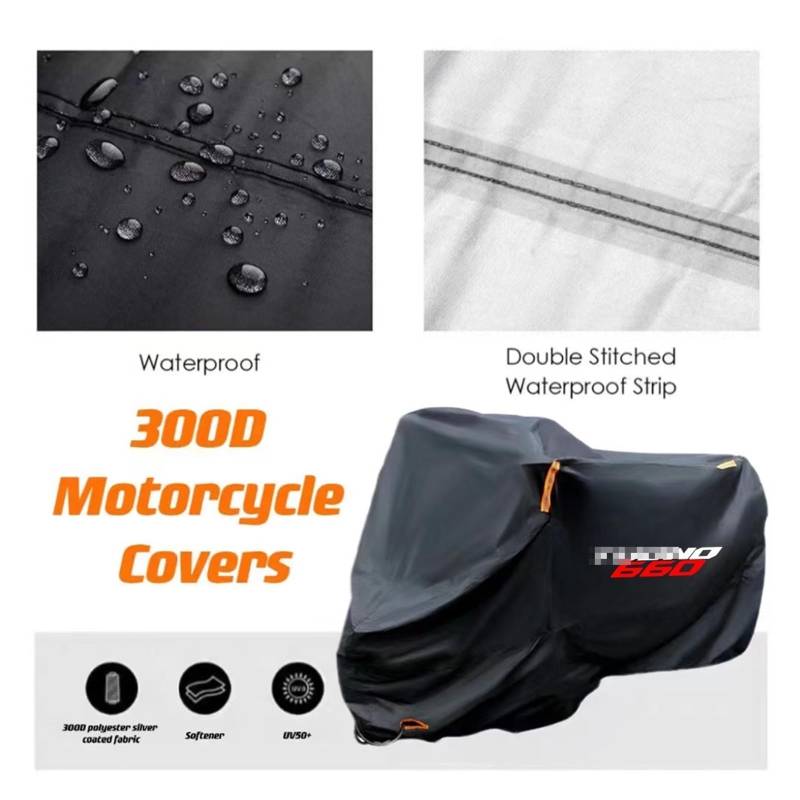 Für A&prilia Für TUONO660 Für Tuono 660 Dicker 300D-Motorrad-Regenschutz Wasserdichter Outdoor-Schutz Staubschutz(S) von HBJzxlOK