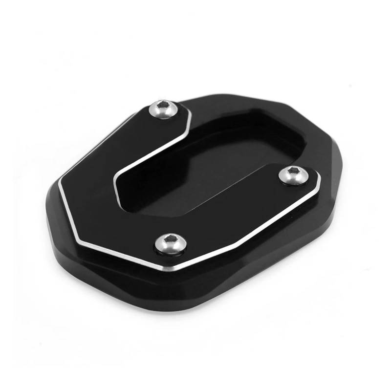 Für D&ucati Für S&crambler 800 Für S&crambler800 2015-2018 Motorrad CNC Kickstand Fuß Seitenständer Verlängerung Pad Stützplatte Vergrößern St(Noir) von HBJzxlOK