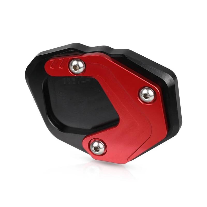 Für G310GS G 310 GS 2018-2021 Motorrad CNC Kickstand Fuß Seite Stehen Verlängerung Pad Unterstützung Platte Vergrößern stehen(Red) von HBJzxlOK