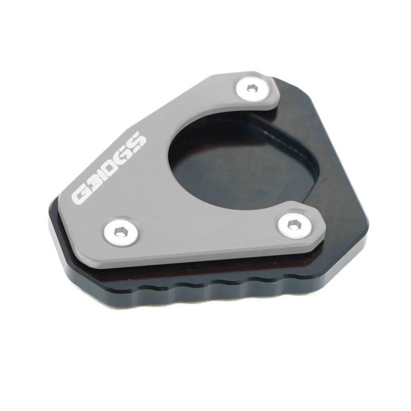 Für G310GS G 310GS G 310 GS 2017-2023 Motorrad CNC Kickstand Verlängerung Platte Fuß Seite Stehen Vergrößern Pad(Grey 17-21) von HBJzxlOK