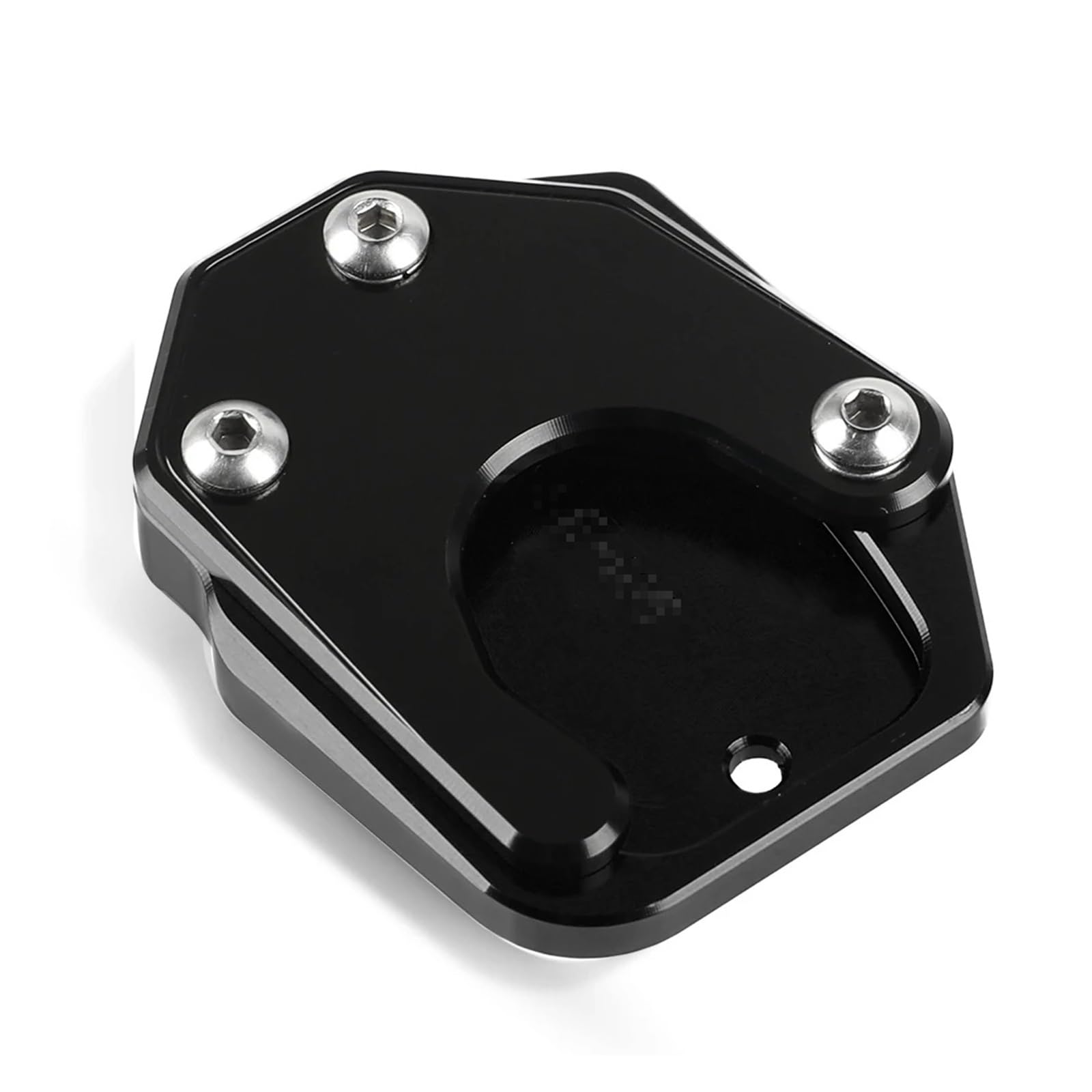 Für H&ONDA CB 400 CB400 2008-2012 Motorrad Kickstand Fuß Seitenständer Verlängerung Pad Stützplatte Vergrößern Ständer(Black black) von HBJzxlOK