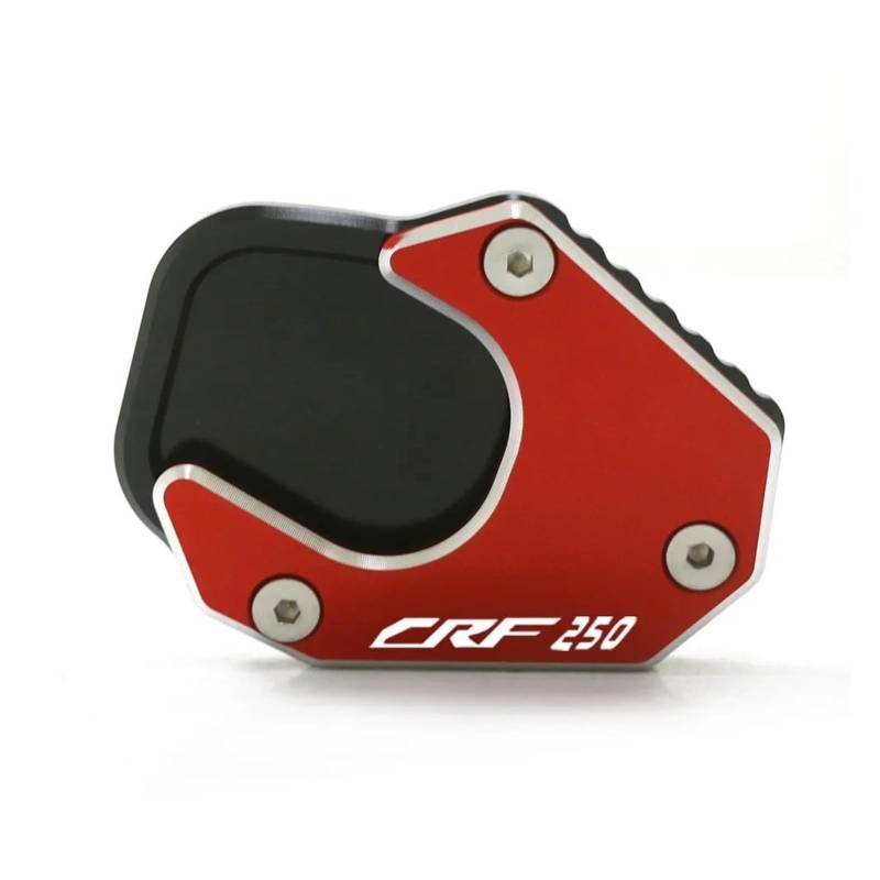 Für H&ONDA CRF 250 Für RALLY CRF250L 2017-2023 Motorrad CNC Kickstand Fuß Seitenständer Verlängerung Pad Stützplatte Vergrößern Ständer(Red) von HBJzxlOK